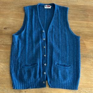 Shetland Wool Titan Sweater Vest